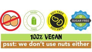 100% Vegan Sugar Free